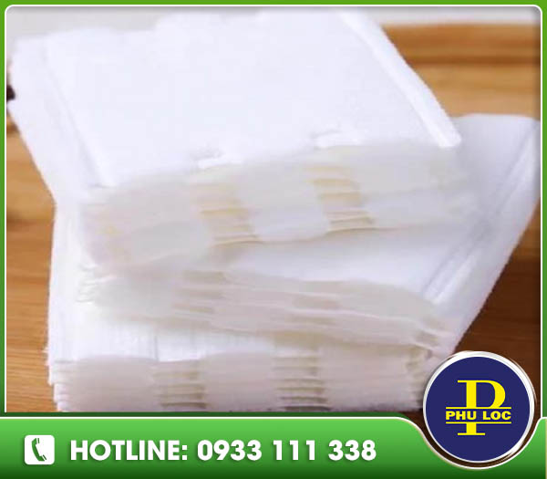 Sản xuất bông tẩy trang